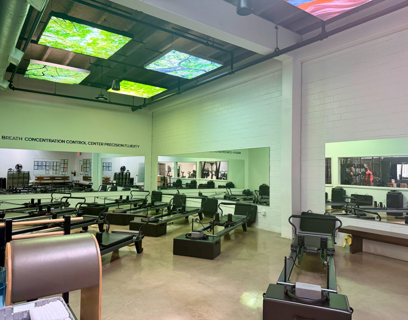Pilates reformer studio